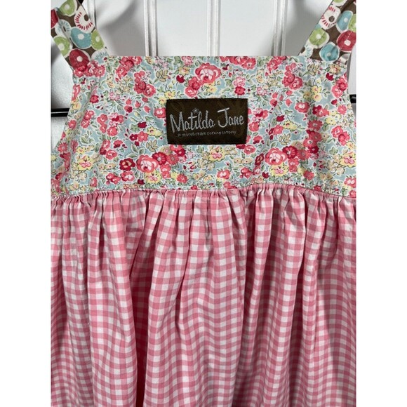 Matilda Jane Girls Ginger Knot Dress Size 4 RARE Made In Peru - Picture 5 of 6